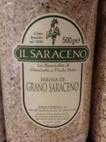 Il saraceno Farina di grano saraceno macinata grossa 500 gr